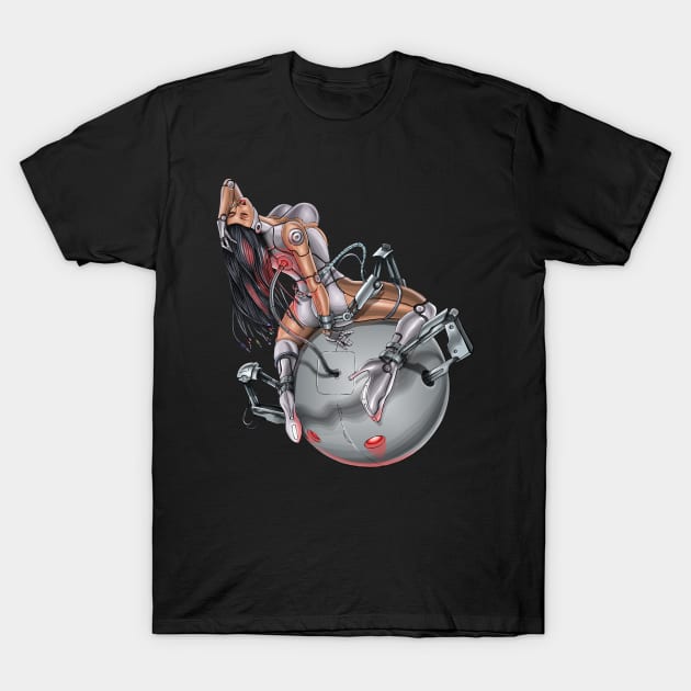 SCI FI EROTICA T-Shirt by amksketch